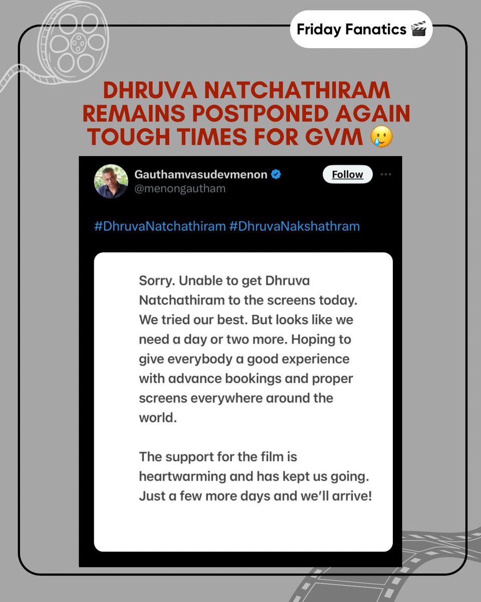 #DhruvaNatchathiram #DhruvaNakshathram #GauthamVasudevMenon 🫶🏻🎬