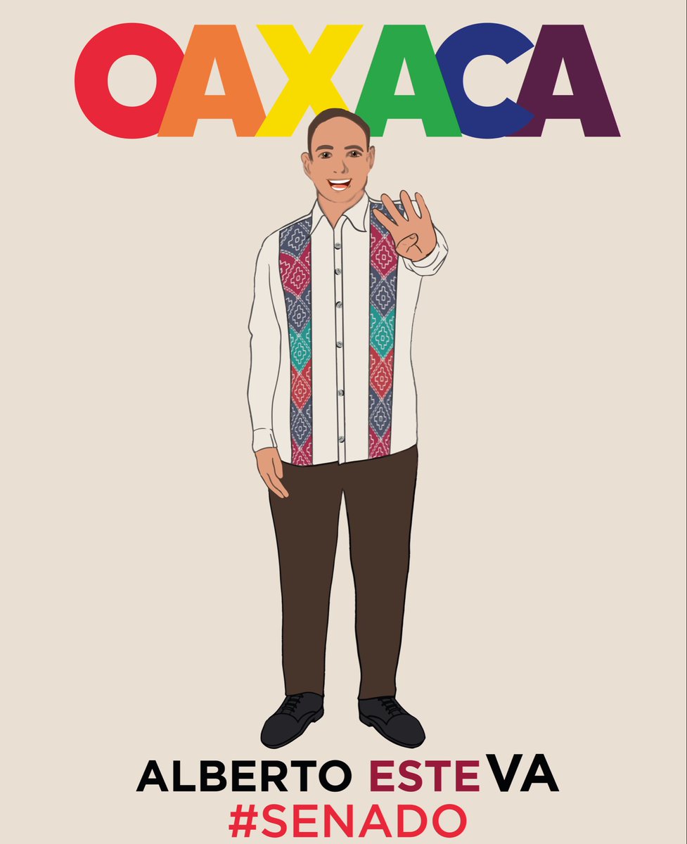 La visión, experiencia, pasión y dedicación de <a href="/AlbertoEsteva/">Alberto Esteva +🤚</a>, lo convierten en la mejor opción para representar a #Oaxaca en el #Senado vía #Morena.

#ElCaminoDeMéxico 🇲🇽

#EsteVaPorOaxaca 🫶🏼