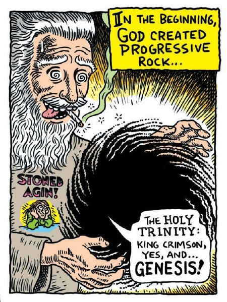 proggostosas's tweet image. Falando sério. Vocês são puristas? 

Digo, vcs consideram q rock progressivo se resume a YES. GENESIS e KING CRIMSON. E aceita extensões até RUSH, JETHRO TULL, ELP e GENTLE GIANT?

Ou acham q essa nomenclatura é mais abrangente e por isso tem prog italiano, art-rock, R.I.O etc?