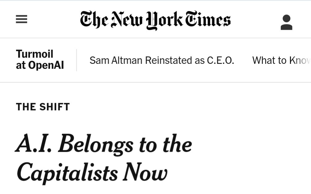 Ashlee Vance on X: "Meta, Google and Microsoft better watch out now that the capitalists have arrived https://t.co/fTebuSYRN6" / X