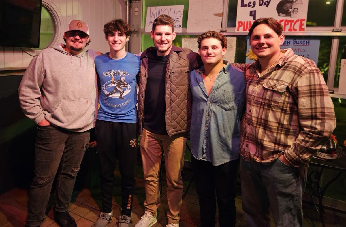 Getting the Band back together. #BakerBowlXIV. #Bakerboys.