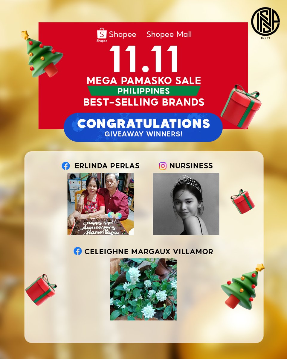 inspi_ph's tweet photo. Huge thanks to all our amazing INSPIrers for the overwhelming support.๐ฅณCongratulations!๐And to everyone who participated, your enthusiasm is truly inspiring! Stay tuned for more surprises and giveaways.๐ #Inspiph #WearToInspire #BestSellingBrand #giveaway #Winners #shopeeph https://t.co/sM03lmYtJU