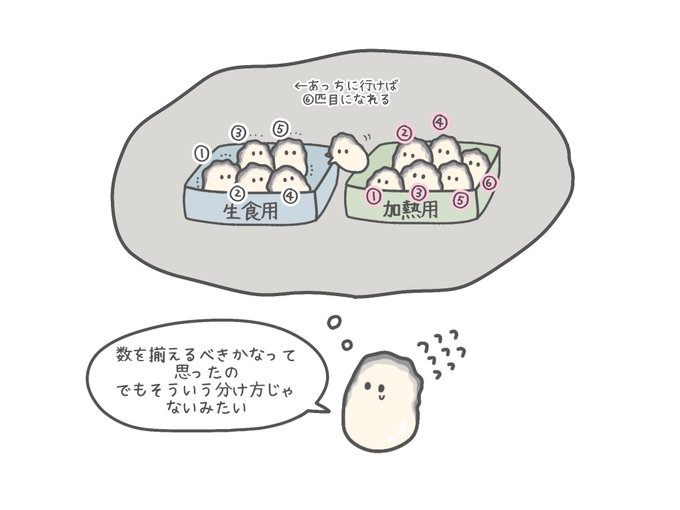 カキは無事戻りました