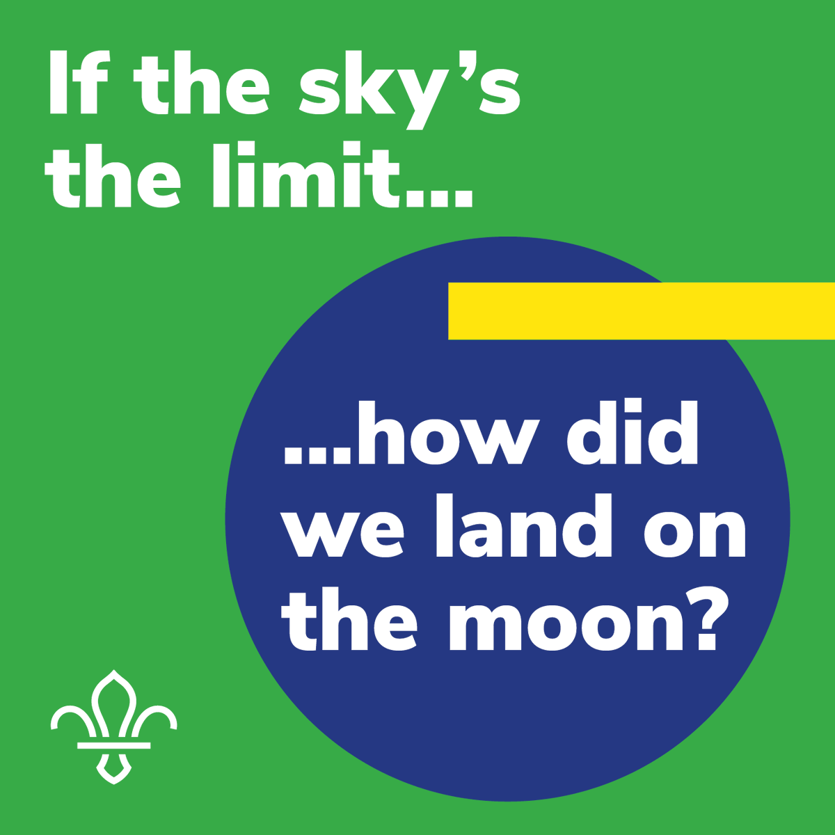 LeaScouts's tweet photo. Did you know that 11 of the 12 people who walked on the moon were Scouts? or that in 2020 Scouts hiked to the moon (and back!) to raise money for Children in need?
#Scouts #Beavers #Cubs #SkillsForLife https://t.co/byn5DULFVj