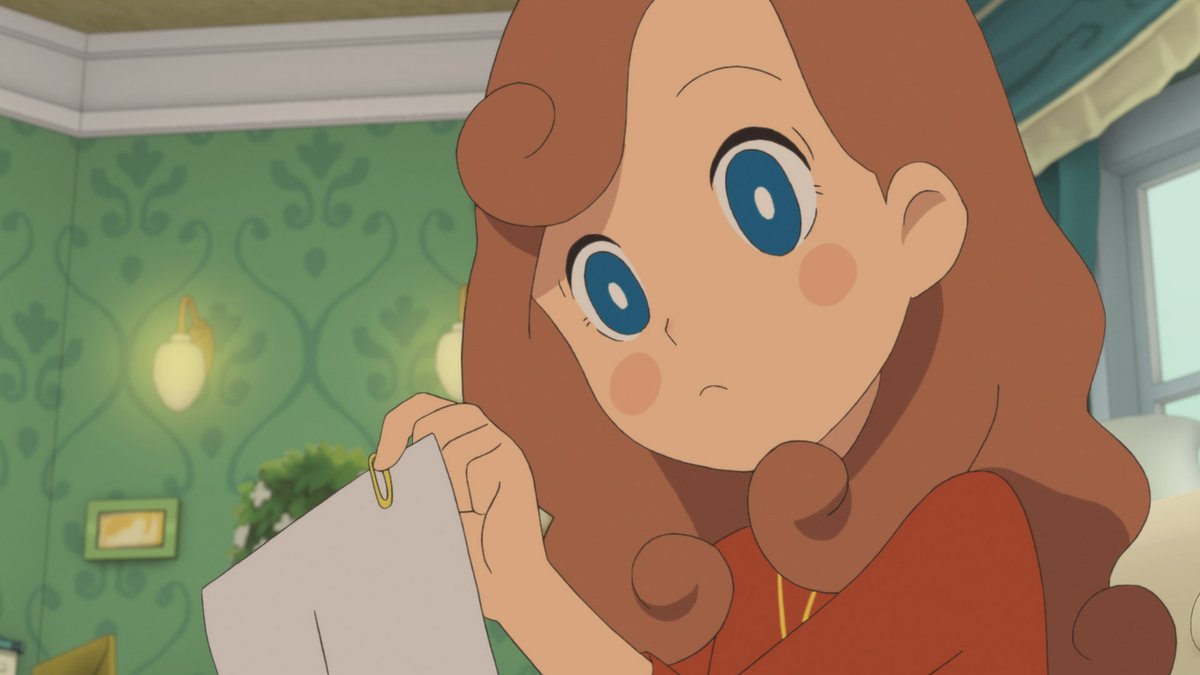 anime_layton's tweet photo. 【再放送情報】本日11月24日(金)22:00より、TOKYO MXにて「#レイトン ミステリー探偵社」第47話「大富豪アリアドネの陰謀（前編）」が再放送!富豪王アリアドネからナゾトキゲームの招待状がレイトン教授宛てに届いた。父に代わり、娘であるカトリーが参加することになるが…遂に残り4話!お見逃しなく! https://t.co/TRFn1dRb4V
