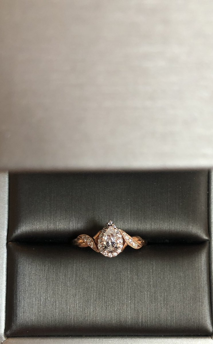 My engagement ring was stolen out of my car today. If you see someone selling it please let me know as it was stolen.