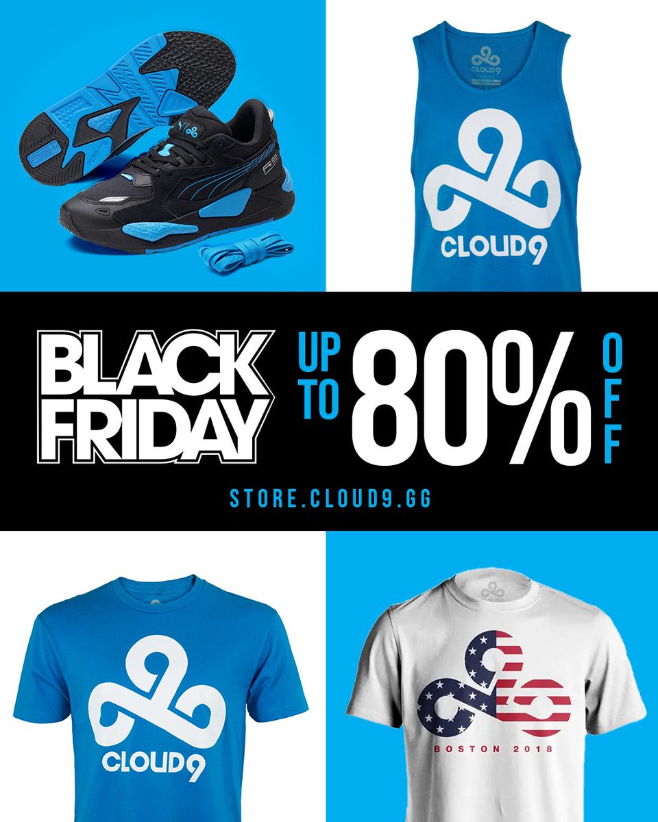 Black Friday deals are live, including discounts on our Legacy, Worlds, and Core collections! 🛒 c9.gg/blackfriday