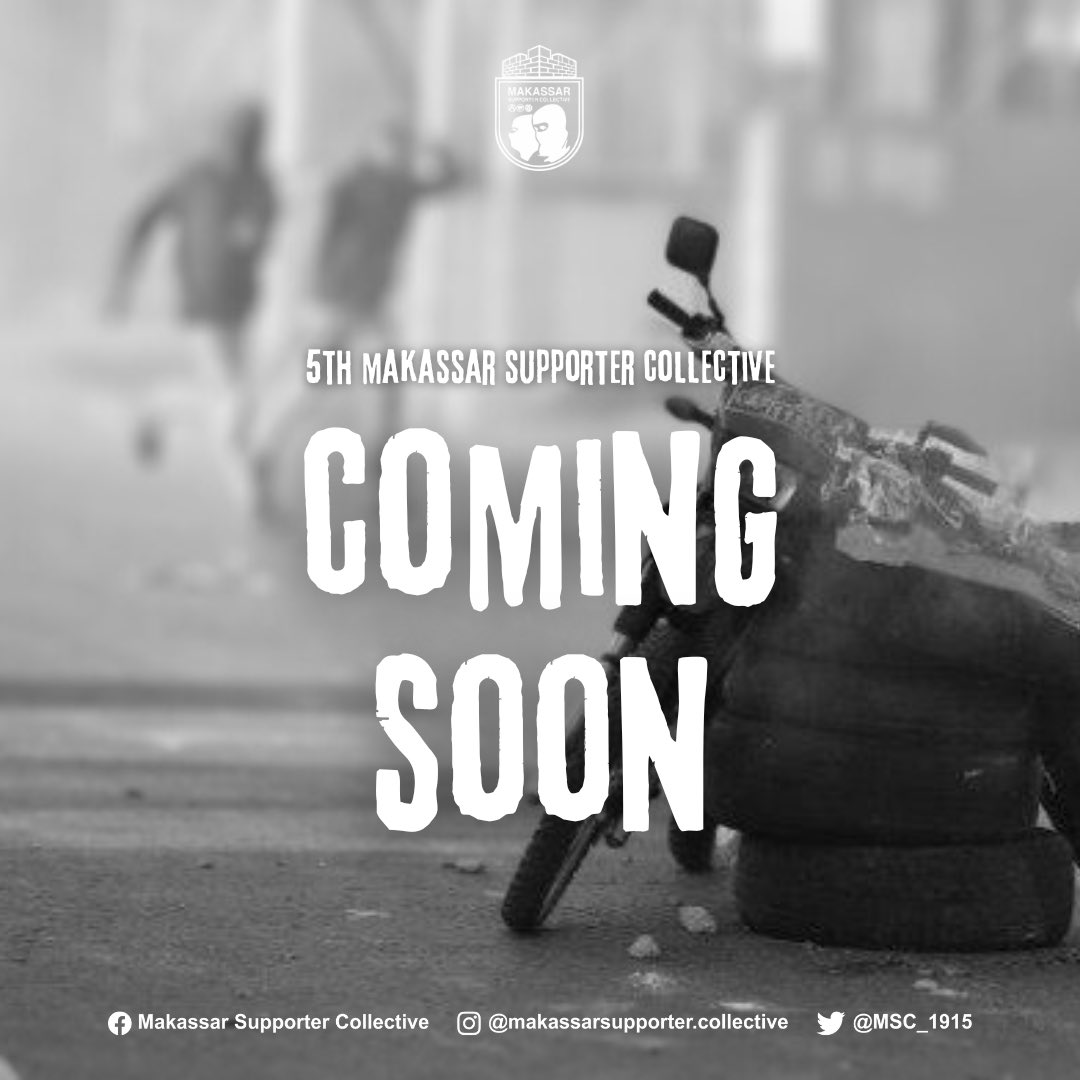 Menuju perayaan 5 tahun kembara kami, menyelinap di antara kabut dan udara kotor kota ini. Nantikan. #makassarsupportercollective