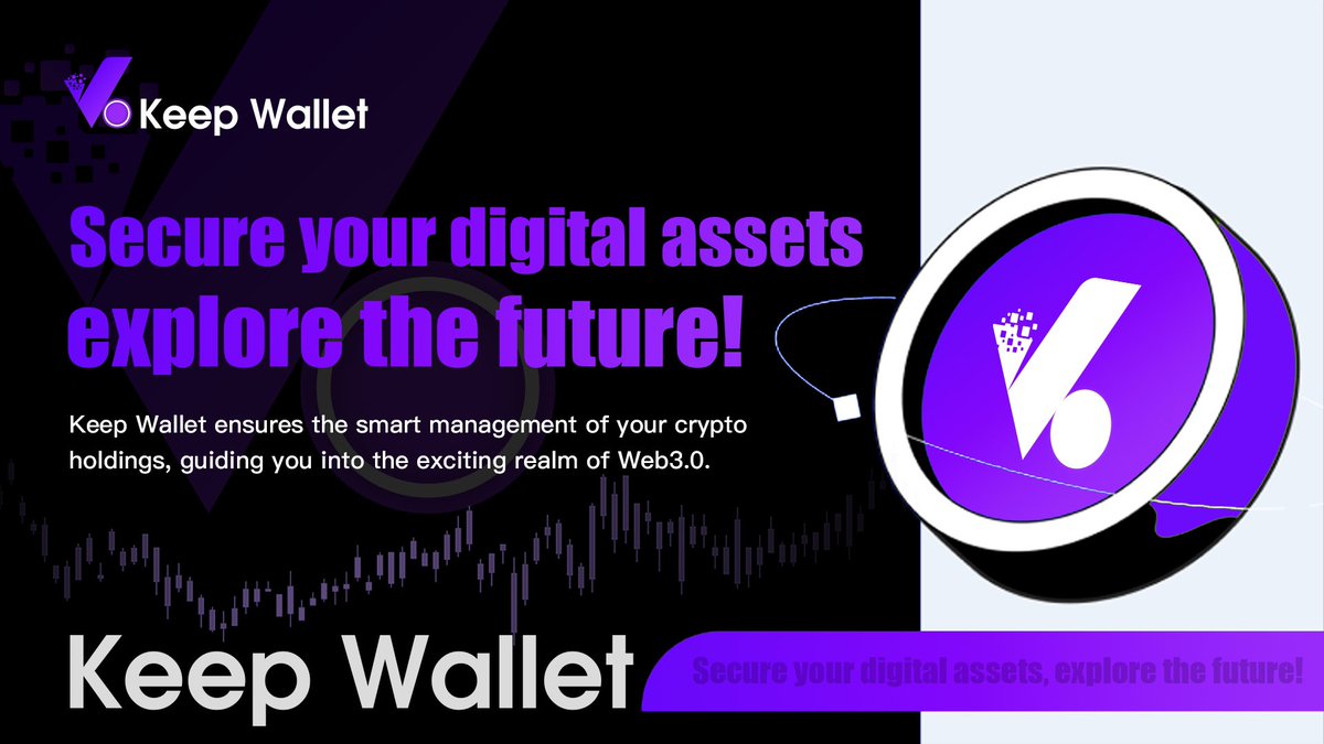 Keep_Wallet's tweet photo. 🚀Keep Wallet is not just a wallet, it's a gateway to Web3 prosperity!
Join our platform for advanced security with MPC Wallet, innovative GameFi experiences, and a decentralized shopping journey.
🤝Your digital assets, managed smarter.
#KeepWallet #Crypto #MPC https://t.co/7ndLmoY8Mz