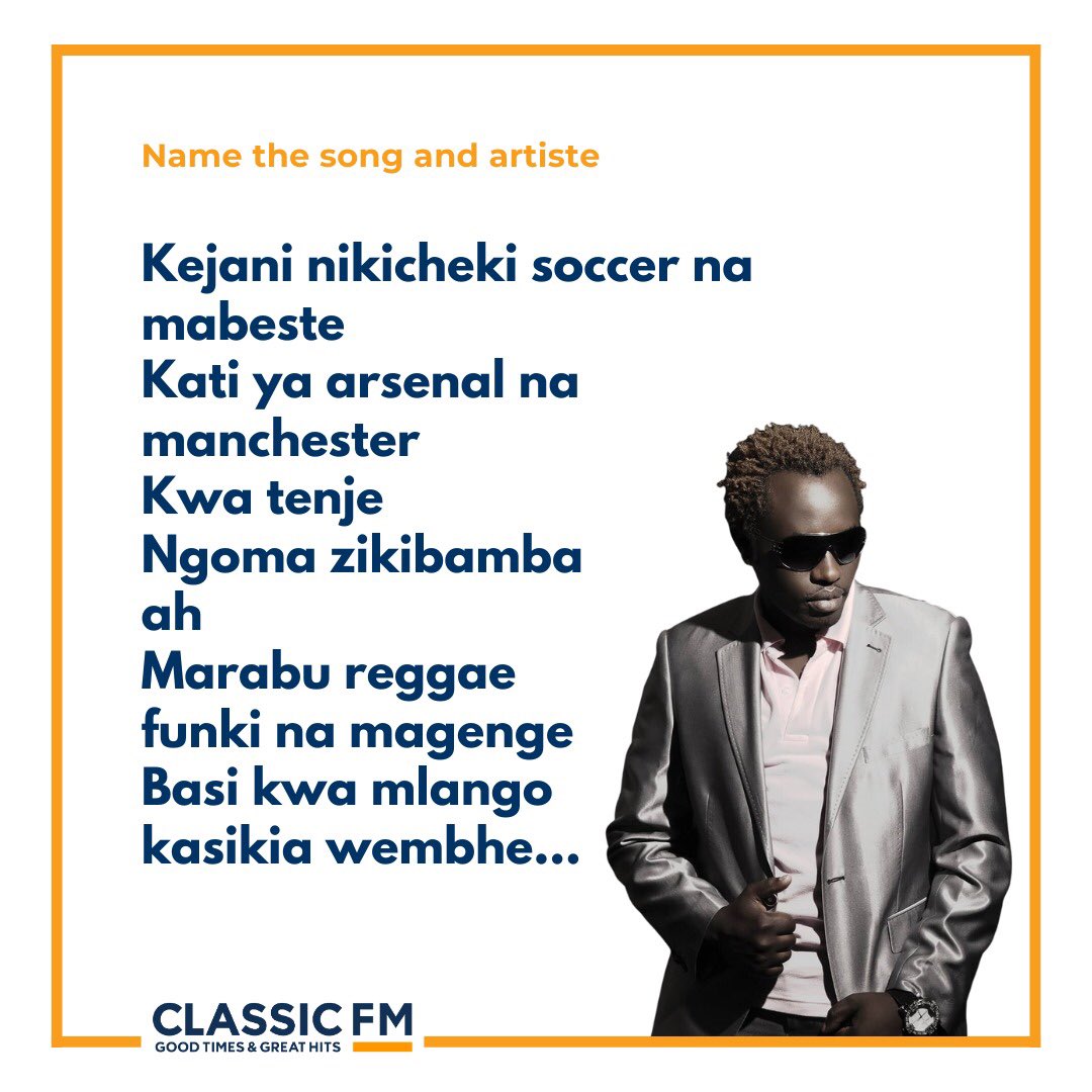 Classic105Kenya's tweet photo. What is the name of the song and the artiste? https://t.co/6wsaBT17XZ