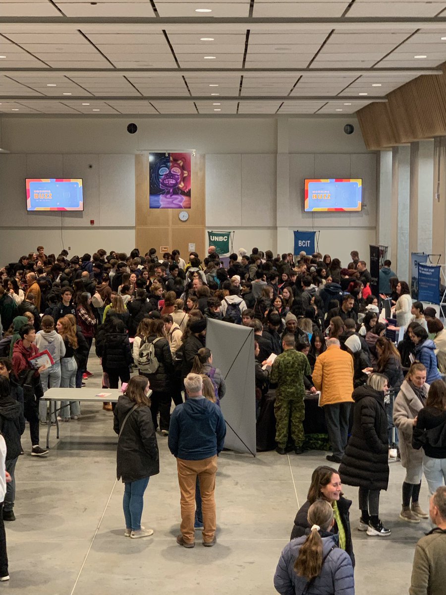 Great turnout at tonight’s Post Secondary Institution Evening