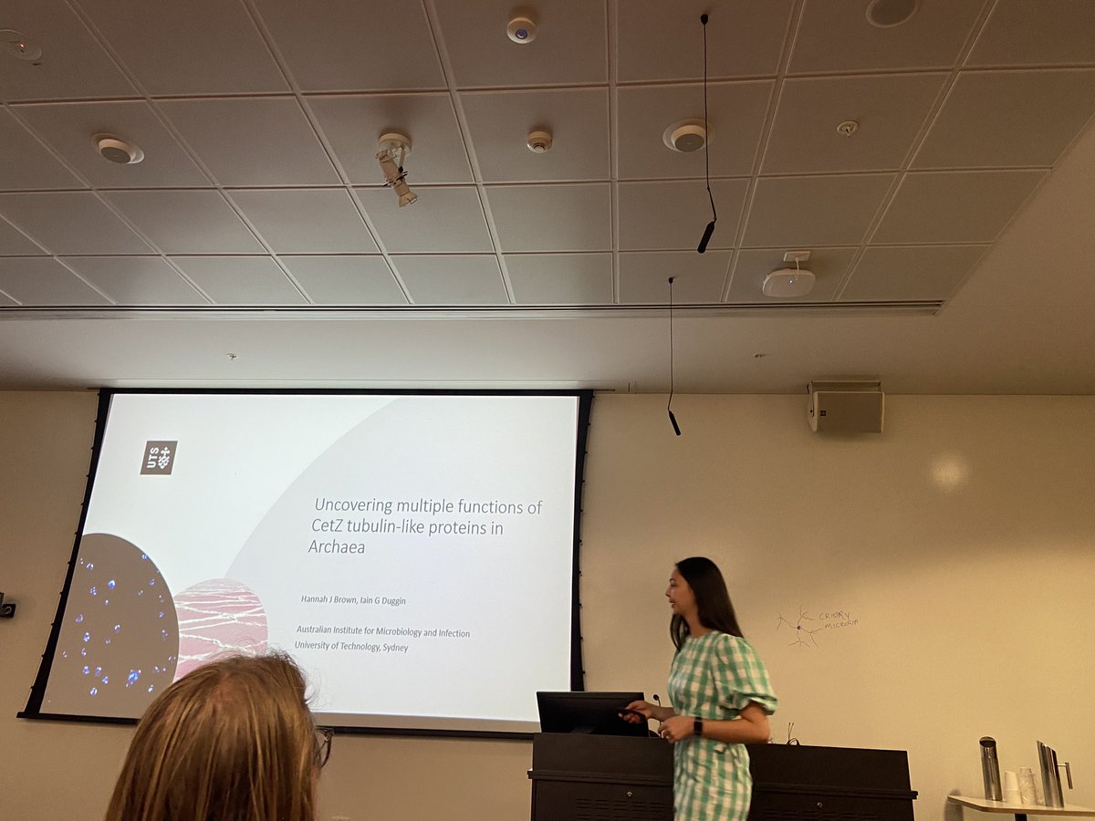 Vinaya Shinde (@vinayaa_shinde) on Twitter photo Kudos to <a href="/hannjbrown/">Hannah Brown π§π¦ π¬</a> for delivering an outstanding presentation on her research about multi-functional archaeal tubulin like proteins for the Thompson Prize . Kudos to <a href="/hannjbrown/">Hannah Brown π§π¦ π¬</a> for delivering an outstanding presentation on her research about multi-functional archaeal tubulin like proteins for the Thompson Prize .