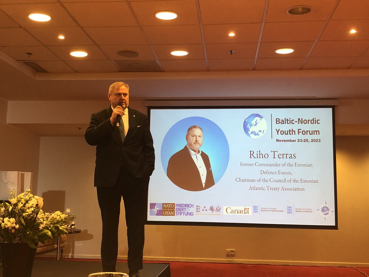 YATA Norge deltar på Baltic-Nordic Youth Forum denne helgen i Tallinn

Forumet åpnes av formann Riho Terras i Estonian Atlantic Treaty Association og tidligere sjef for Estlands forsvar