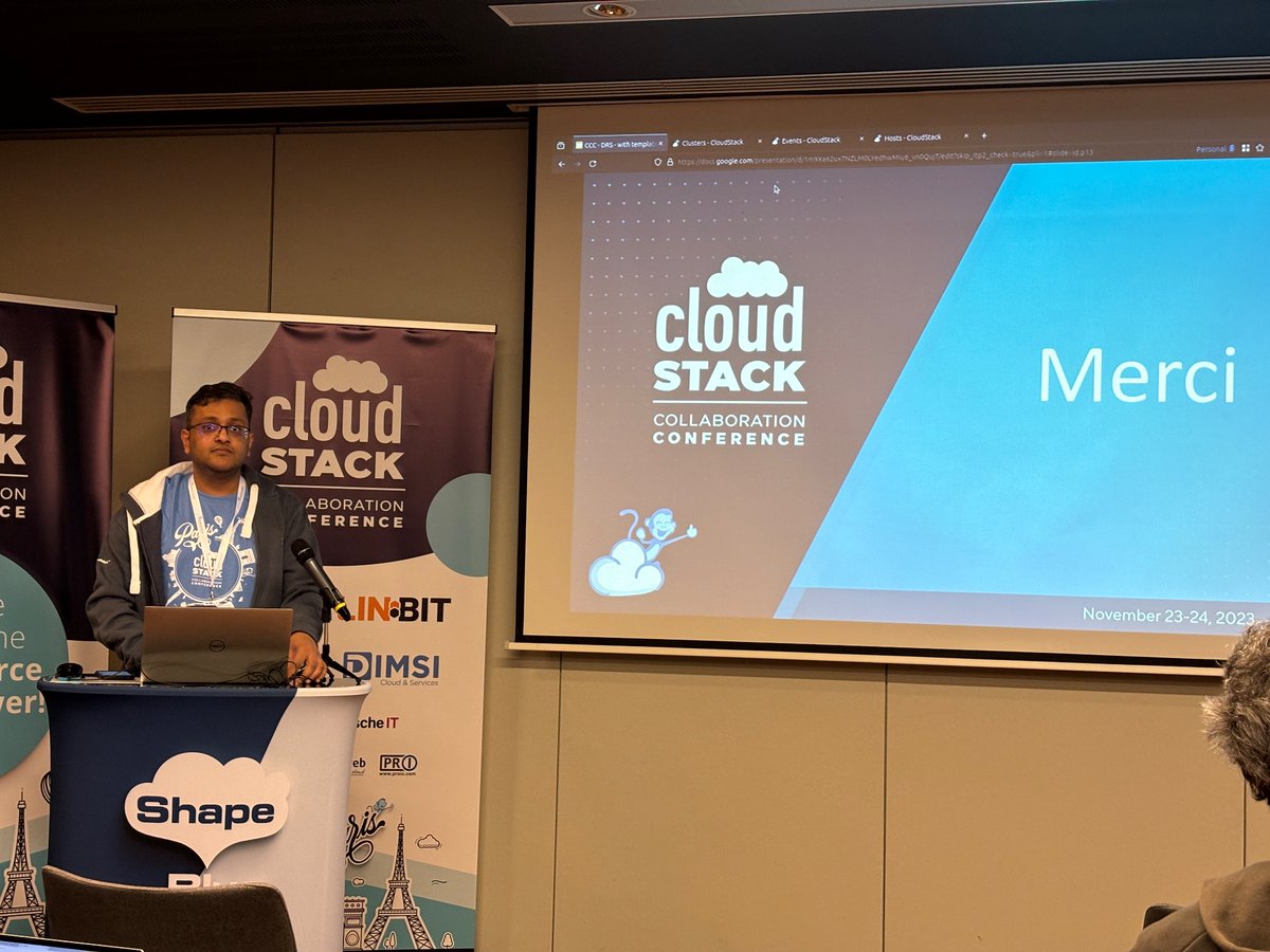 RohitYadavCloud's tweet image. Excellent CloudStack hypervisors agnostic DRS demo by @visheshj92  #CSCollab2023