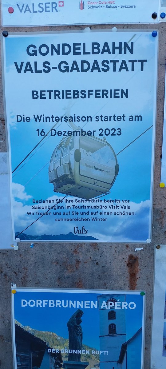 Visit Vals (@visit_vals) on Twitter photo Vals: Das Bergdorf, ab 16.12. Beginn der Wintersaison.
#Dachberg #Vals <a href="/Graubunden/">Graubünden</a> <a href="/MySwitzerland_e/">Switzerland</a> #Gadastatt
Freut ihr euch auch schon auf den Besuch in Vals? Vals: Das Bergdorf, ab 16.12. Beginn der Wintersaison.
#Dachberg #Vals <a href="/Graubunden/">Graubünden</a> <a href="/MySwitzerland_e/">Switzerland</a> #Gadastatt
Freut ihr euch auch schon auf den Besuch in Vals?
