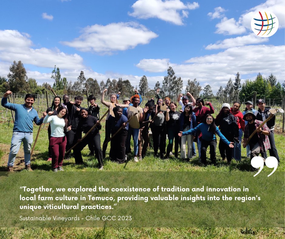 Along with a dedicated team from the Faculty of Agricultural Sciences and Environment at UFRO, we recently partook in strengthening wine production in the La Araucanía region.
<a href="/du1869/">Dillard University</a> <a href="/UniJena/">Universität Jena</a> <a href="/ZJU_China/">Zhejiang University</a> <a href="/UFrontera/">UFRO</a> <a href="/Ashesi/">Ashesi University</a> <a href="/bms_of/">BMS College of Engineering</a> <a href="/InnovaPais/">InnovaPaís</a> <a href="/municipiotemuco/">Municipalidad Temuco</a> <a href="/AgroambienteU/">Agroambiente UFRO</a>