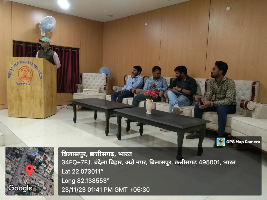 NSS J P Verma college Bilaspur CG tweet media