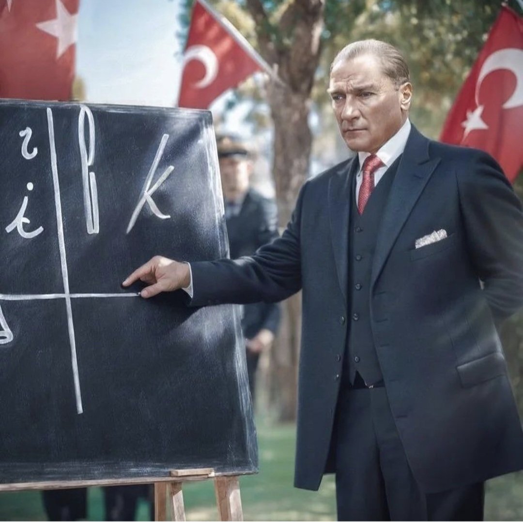 Osmuc1's tweet photo. Başöğretmen Atatürk'ün birer yansıması olan sizler, övgülerin en güzeline layıksınız. 
Öğretmenler Gününüz kutlu olsun! https://t.co/WbptzZi8cf