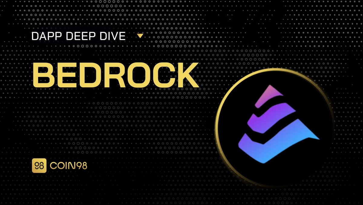 DApp Deep Dive: @Bedrock_DeFi 🤔 Enjoying the multi-benefits of liquid staking with peace of mind? Why not? Let’s get to know Bedrock on Coin98 Super Wallet DDD! Bedrock is a non-custodial solution that brings a whole new level of compliance, transparency and security to…