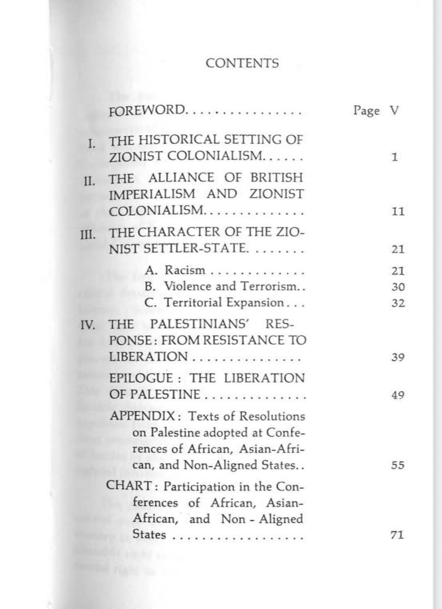 Buku ini mungkin salah 1 yg paling awal membaca zionisme sbg praktik kolonialisme. Terbit 2 thn jelang perang 67, Sayegh udah jeli melihat strategi pemukiman sbg bentuk kolonialisme (bab 3 yg paling penting). Versi PDF-nya bisa diunduh di sini: freedomarchives.org/Documents/Find…