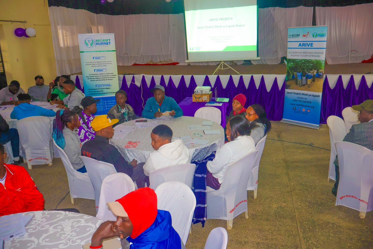 Midrifthurinet's tweet photo. @Midrifthurinet  with support from @theGCERF &amp; @tendasasa , is facilitating a capacity building forum targeting at-risk youth(ex-prisoners)while collaborating with TVET,Private sector &amp; @NGAAF_KE  action fund managers to support these youths access social economic opportunities. https://t.co/RczhDEzNqe