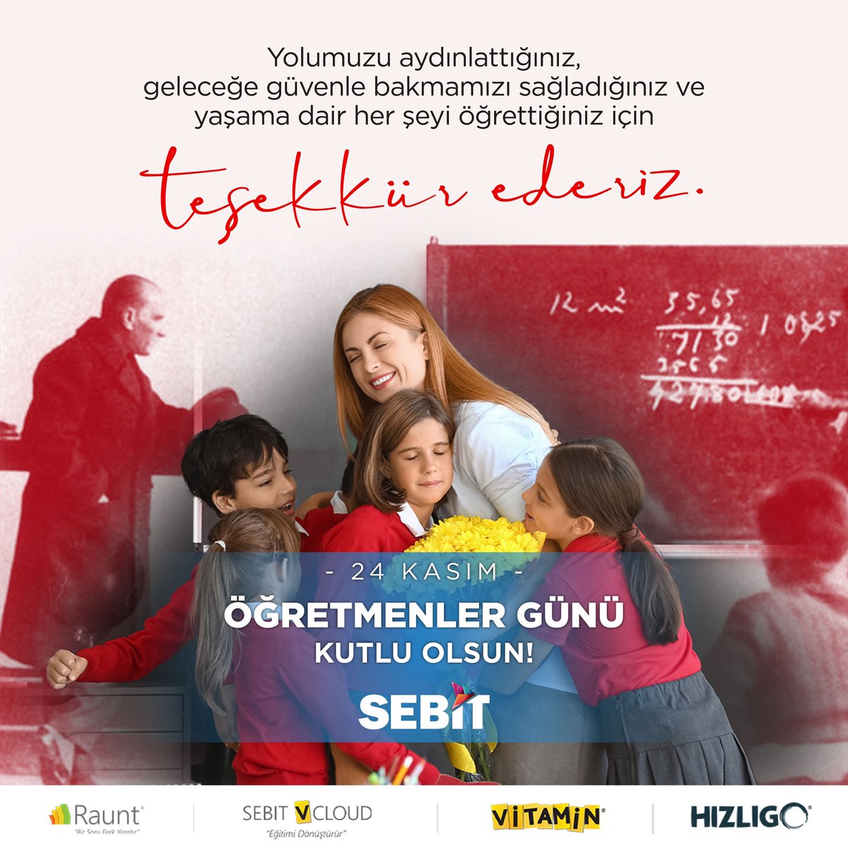 Bizi hayata hazırlayan, öğrettikleriyle geleceğimizi şekillendiren kıymetli öğretmenlerimize teşekkürlerimizi sunuyoruz. 

Tüm öğretmenlerimizin Öğretmenler Günü kutlu olsun!