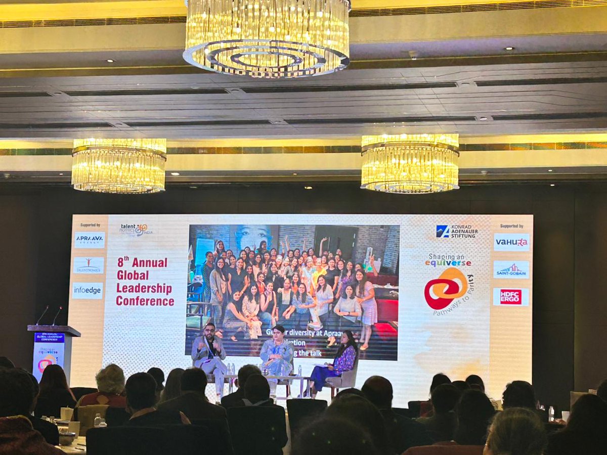 🚀 #PioneersOfParity

Glimpse!
Dive into the heart of the live panel discussion happening NOW at 8th Annual Global Leadership Conference

Witness inspiring case studies from organizations 
🔗 Join the conversation using lnkd.in/dHT4qyWh

#Equiverse #PathwaysToParity