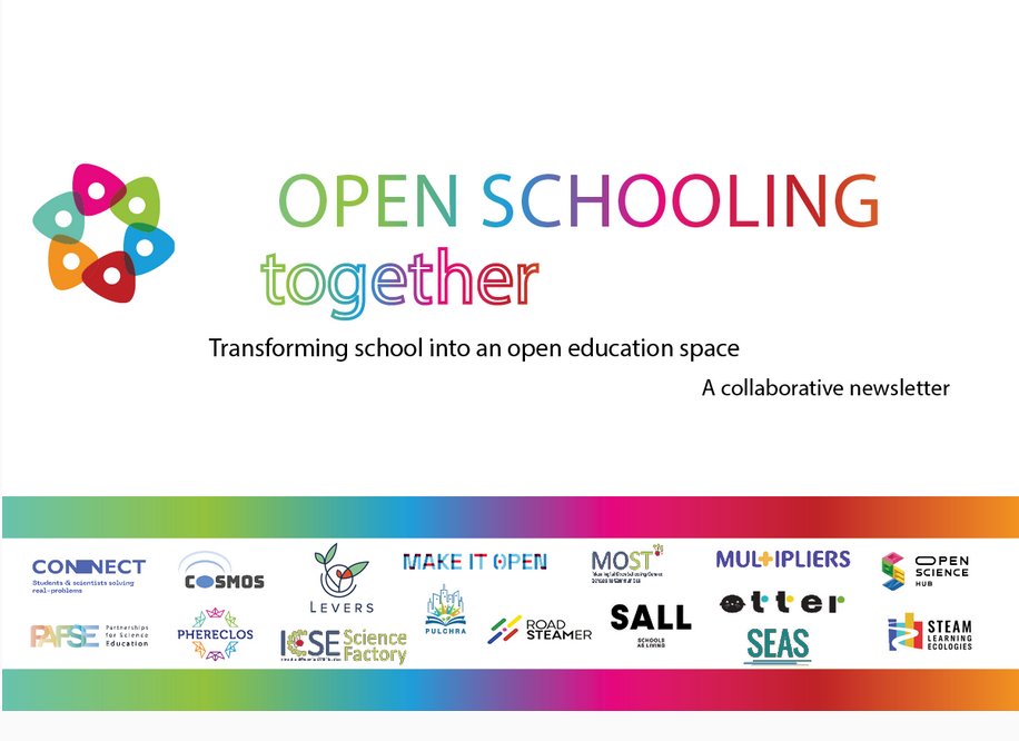 OStogether's tweet photo. It's been a week since the latest issue of the OSTogether newsletter came out!📝
🔹 The @STEAM_Europe Infographic and Policy Brief
🔹 The #OpenSchooling Policy Brief
🔹 Stories from @MULTIPLIERS_, @connecth2020, & #MakeitOpen
Did you miss it? 👉 https://t.co/DErs6qGPVb https://t.co/buiqV7ZfPN