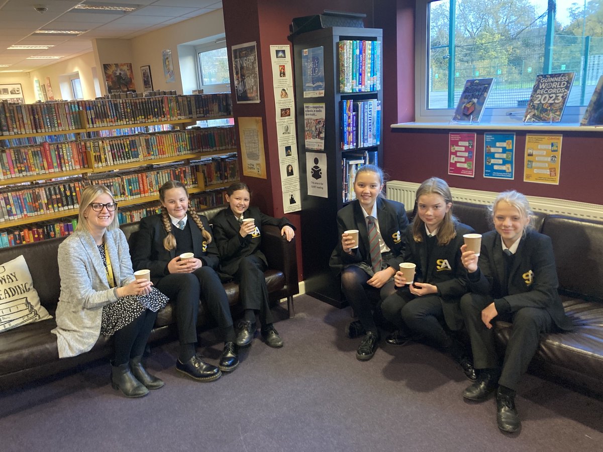 Congratulations to our YR7 students with the most praise points. Hot choc with Dr Keating-Roberts!!

#ExcellenceforAll #teamsharnbrook