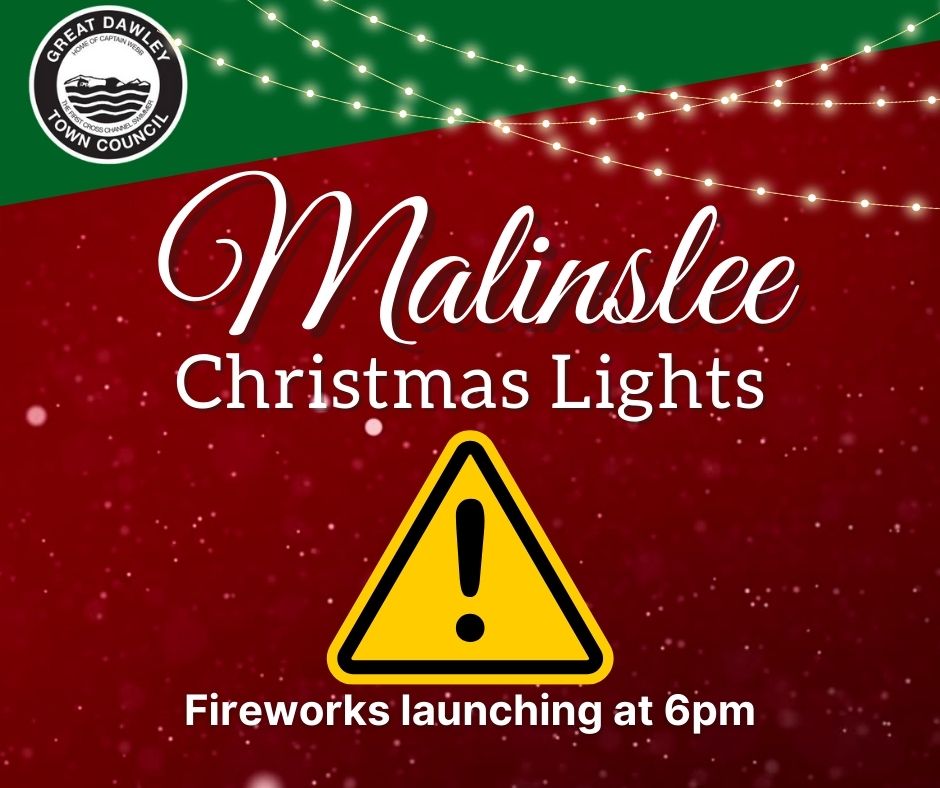 GreatDawley's tweet photo. ⚠️This evening at 6pm, we will be launching fireworks in Malinslee Centre as part of the  Christmas Lights Switch-on.

If you have pets, please remember to keep this in mind.
You can find out more on how to prepare by viewing this article by the RSPCA: https://t.co/H3Jh1WeyT7 https://t.co/EoSxTvQN5c