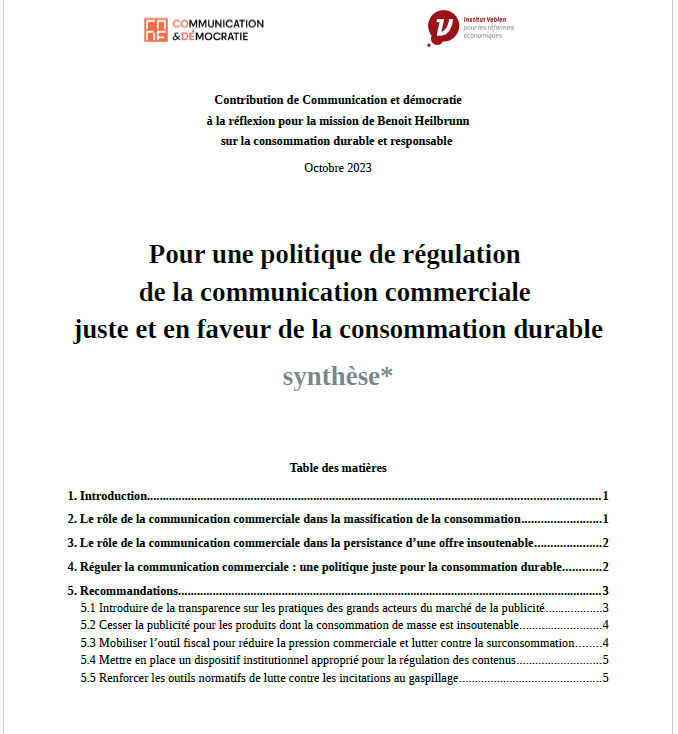 RenaudFossard's tweet photo. Oui @PorcherThomas l'évolution de la conso est fortement conditionnée par celle de l'offre, mais sous estimer le rôle actuel de la communication commerciale (dérégulée) dans la massification d'une consommation polluante est une erreur.
@dseux #79inter
👉 https://t.co/HKrl3cjhH2 https://t.co/ub22vjcCsd