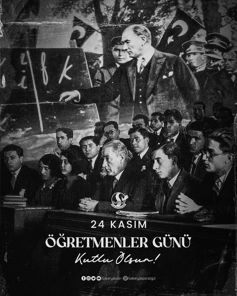 🇹🇷Başta Başöğretmen Gazi Mustafa Kemal Atatürk olmak üzere tüm öğretmenlerimizin #ÖğretmenlerGünü kutlu olsun.