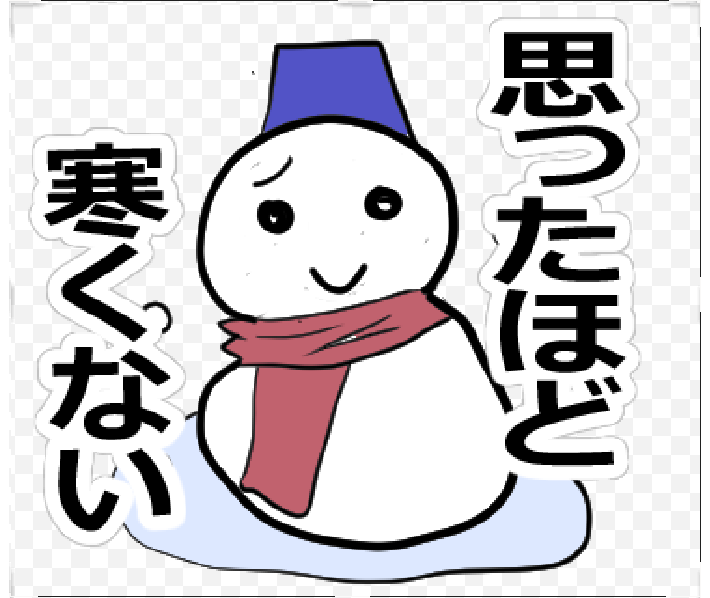 【冬を伝える雪だるま 7】以下URLでLINEスタンプ販売中です!  https://t.co/ZfuormYDzO #LINEスタンプ 
