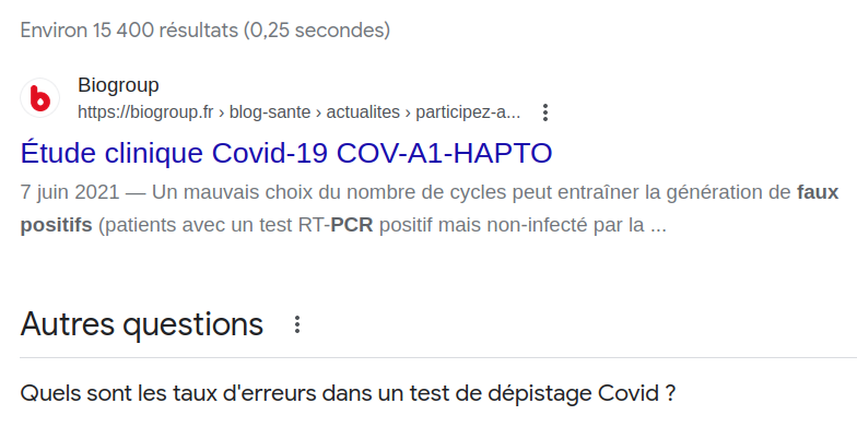 Casimir_Noir's tweet photo. @Ed_fractales @zoesagan @NPolony @TvlCampagnol @BFMTV Les tests RT-PCR donnaient jusqu'à 63% de faux-positifs selon les laboratoires #Biogroup
https://t.co/OkSCxAFCxs https://t.co/oginfI4bKF