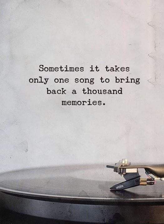 Which song does that for you? #memories