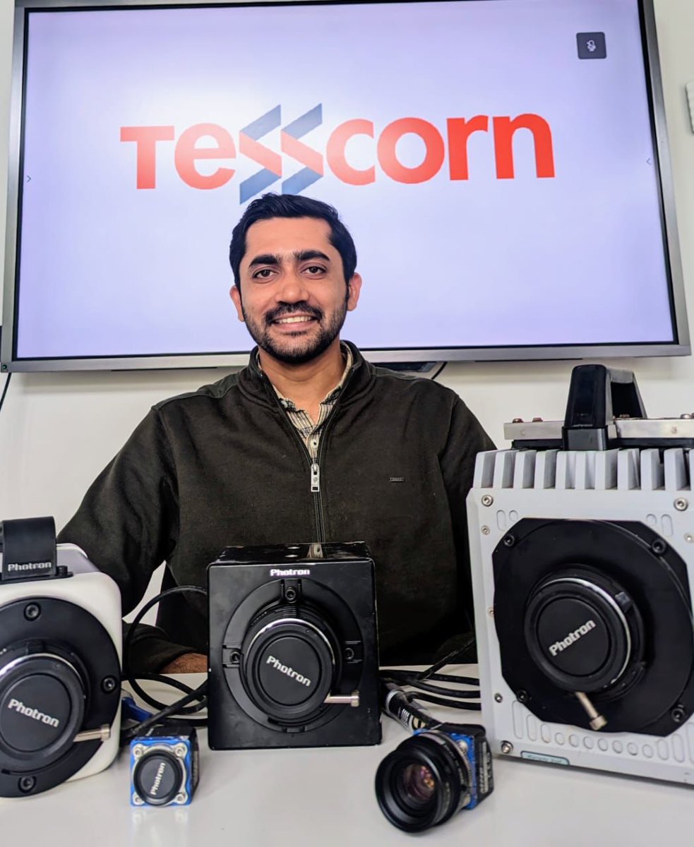 tesscornsystems's tweet photo. Congratulations Rohith Padyana for hitting a century! Meet #Tesscorn’s high speed imaging specialist whole sold 100 high speed #Photron cameras. We are proud of Rohith's achievements setting benchmarks for our marketing efforts in providing gen-next products.
#TGI #fastcam 1/2 https://t.co/ruBYXEnlli