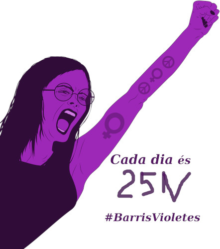 📢"Tots els dies són #25N!  Per tant, des dels #barris, tots els dies lluitem contra les #violènciesmasclistes des dels #BarrisVioletes 

🔗confavc.cat/tots-els-dies-…