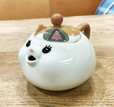 still can't unsee, ffxiv fat cat teapot...🤨