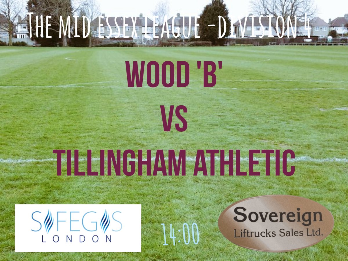 Our 'B' team welcome <a href="/TillinghamAthFC/">Tillingham Athletic FC</a>  to the Wood tomorrow for a Mid Essex League 4th Division fixture.
