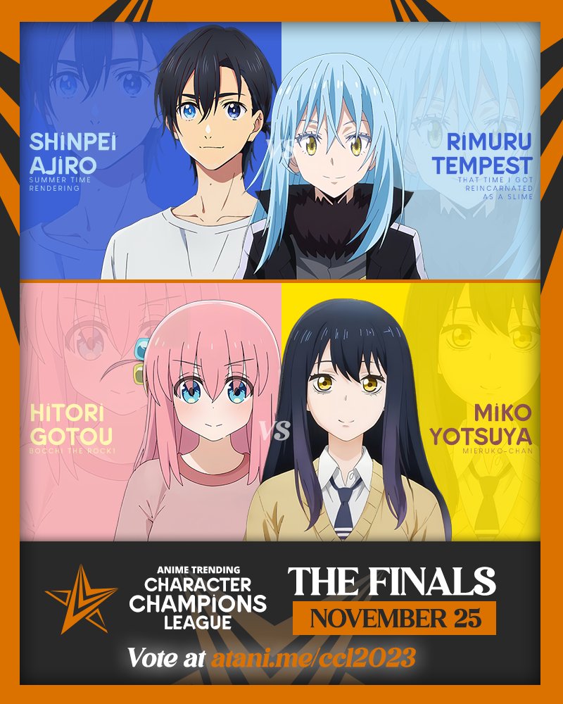 Anime Trending - Character Champions League Match#16: SATOU (KonoSuba)  defeats AYANOKOUJI (Classroom of the Elite) 🔥 VOTE HERE: anitr.in/CCL-MB