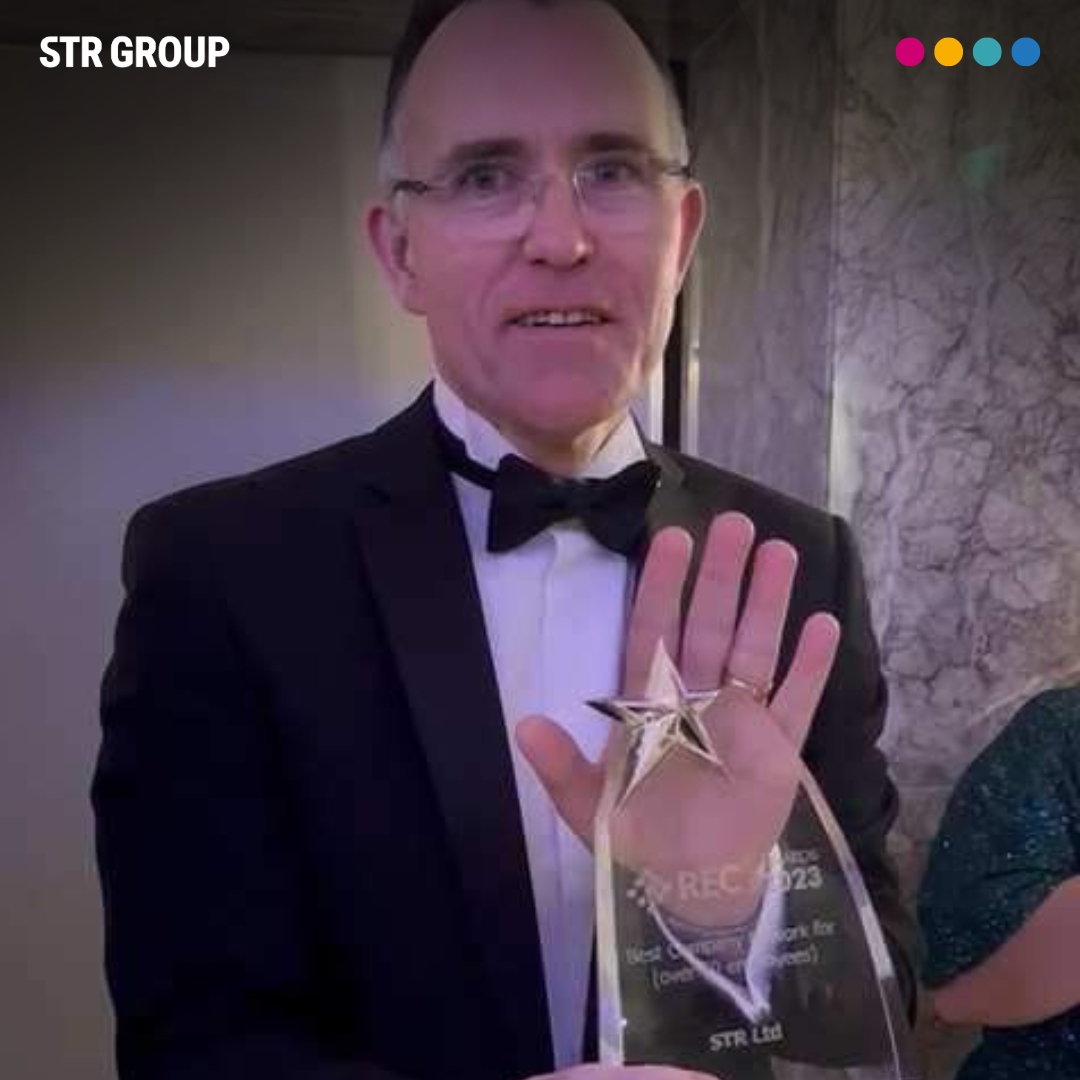 🏆🌟 We're thrilled to announce that we've been awarded the Best Company to Work For (50+ employees) at the REC Awards last night! 🎉✨ 

Huge thanks to every member of our STR family for making this possible! 🙌🏢

#BestPlaceToWork