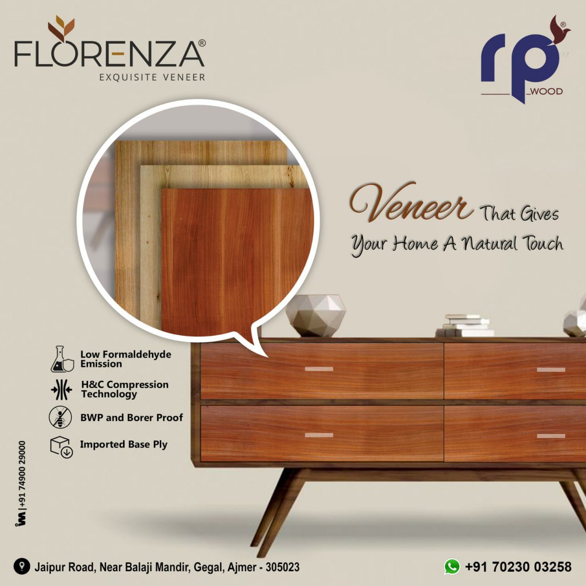 ibais_wooden's tweet photo. RP WOOD PRODUCTS PVT. LTD. - AJMER
Premium Collection of Plywood, Veneer, Block-Board, Flush Door & Many More
For enquiry via WhatsApp click:
https://t.co/BJHv1lB5wJ
☎️: +91 70230 03258
#veneer #veneermanufacturer #plywood #blockboards #flushdoor #wooden
.
@IM_WOODEN_GROUP https://t.co/sKOGr1EUBK