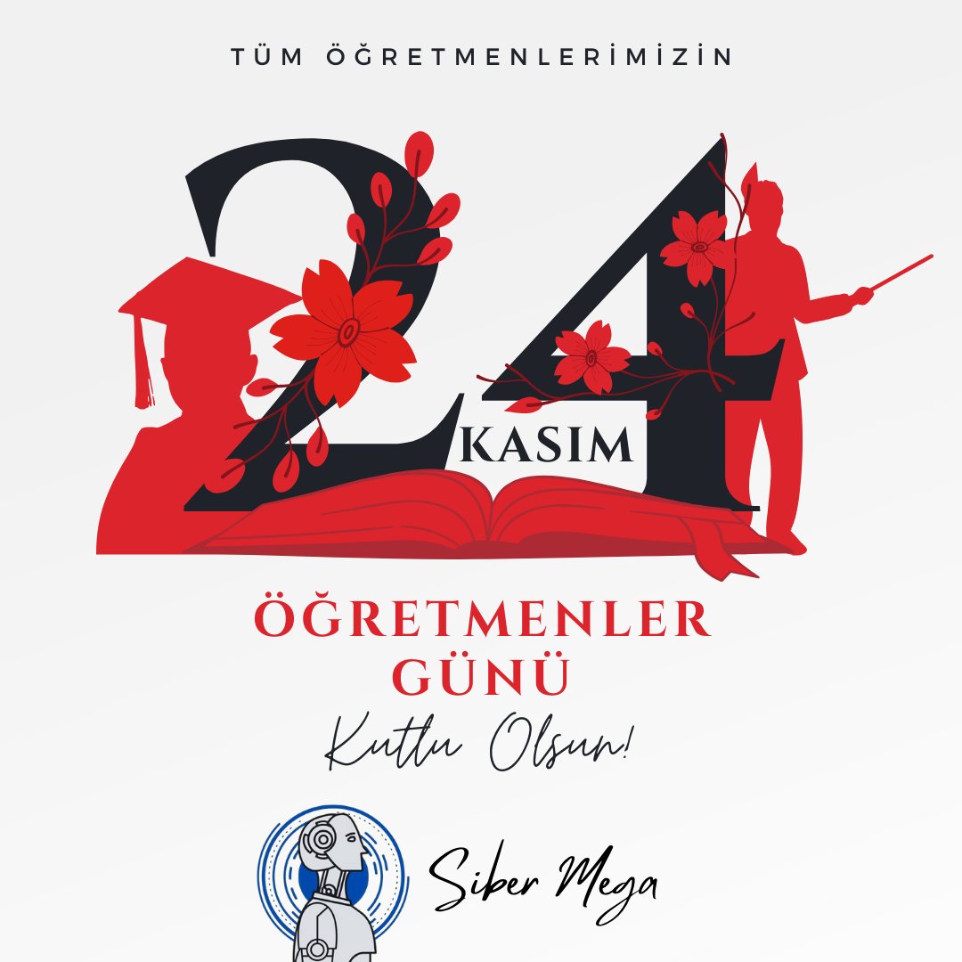 Tüm Öğretmenlerimizin ve Öğretmen Adaylarının "24 Kasım Öğretmenler Günü Kutlu Olsun." 😍

#24kasım