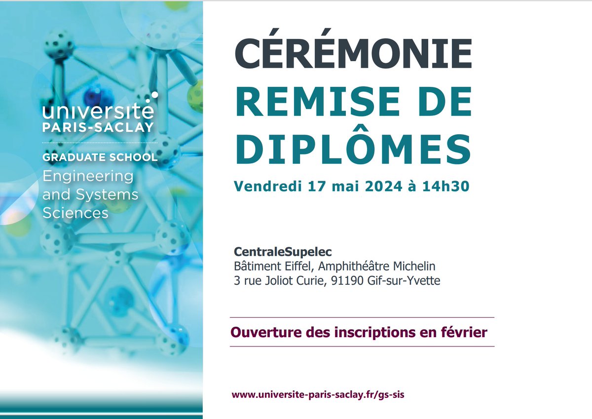 Engineering at Paris-Saclay University tweet media