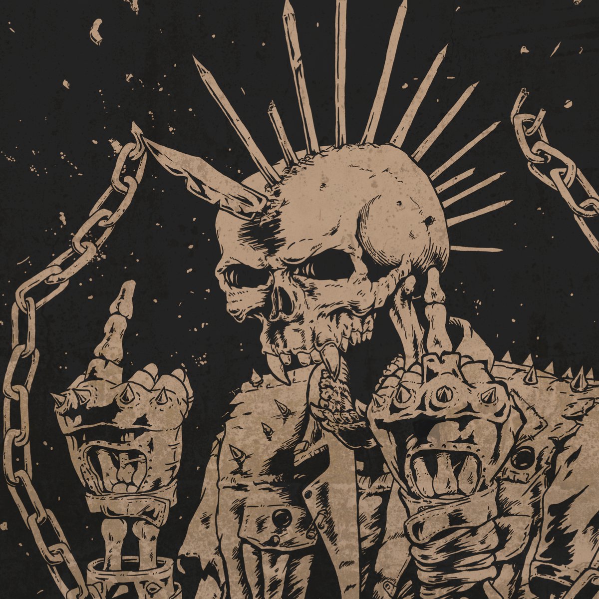 Hier ist eine kleine Vorschau auf unser neues Motiv. Das wird im Moment gedruckt und kommt nächste Woche in den Shop.

#shirtdesign #design #skull #artwork #totenkopf #darkart #macabre #middlefinger #Stinkefinger #alternativefashion #punkfashion #darkfashion #rebelskull