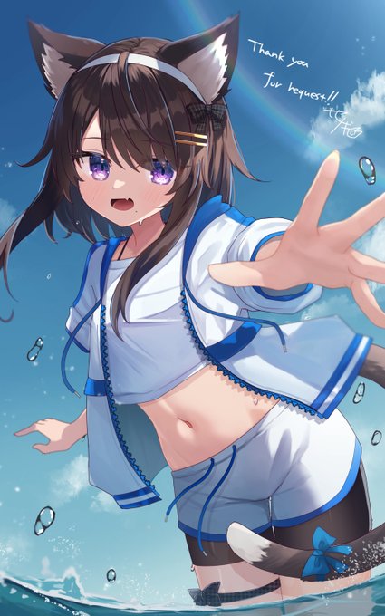 もみあげ長いけもみみちゃん! 