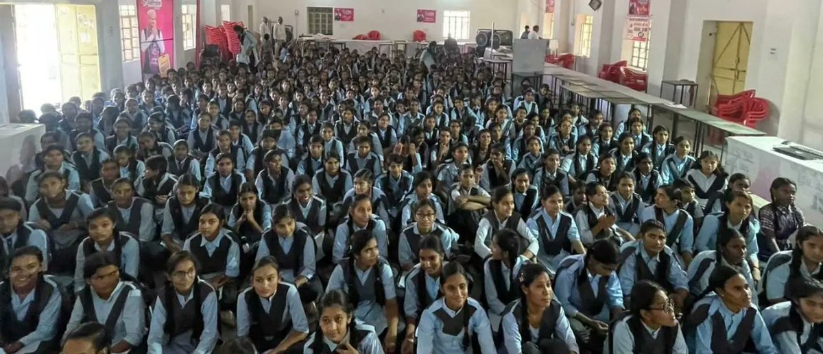 IDIA sensitisation in Rajasthan. When we started IDIA, <a href="/shamnad/">shamnad</a> and I would be happy if we did 1000 sensitisation in a year. But yesterday, we did 1000+ in a day. 

Your next Chief Justice of India may be sitting here. 

<a href="/IDIALaw/">IDIA Law</a> <a href="/MistrySabah/">Sabah Mistry</a> <a href="/Arnabroy_r1/">Arnab</a>