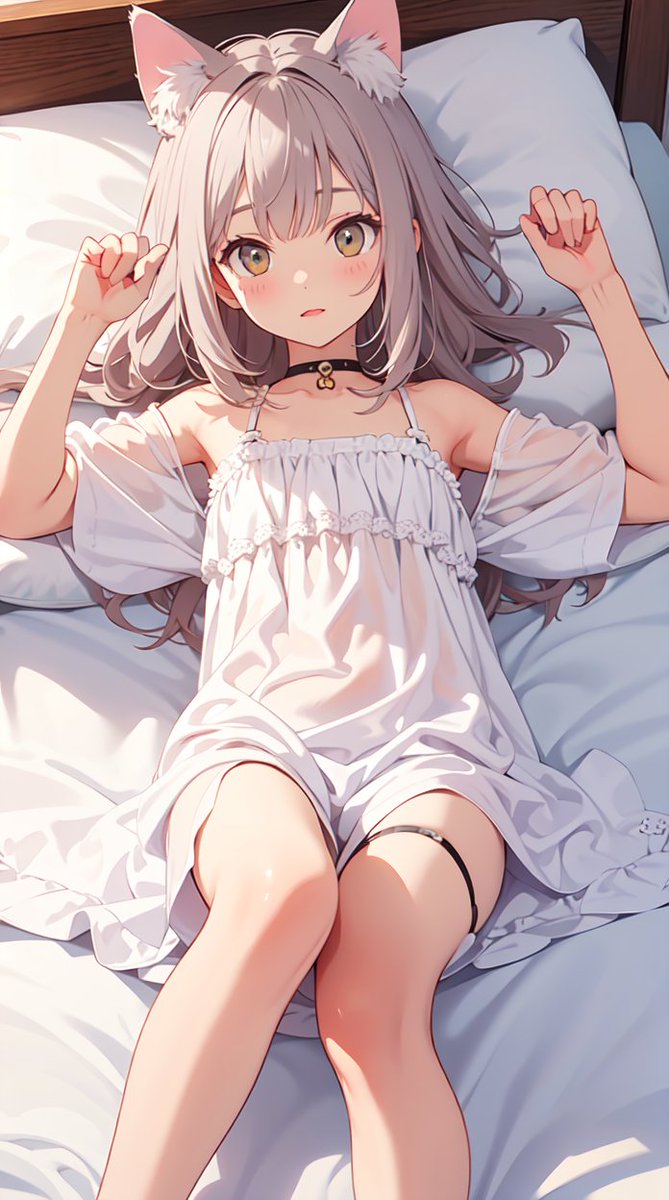 soforeve1145's tweet photo. #AI绘画 #猫娘 #黄图 #Catgirl
猫娘床上躺 https://t.co/sUq6FK5MVt