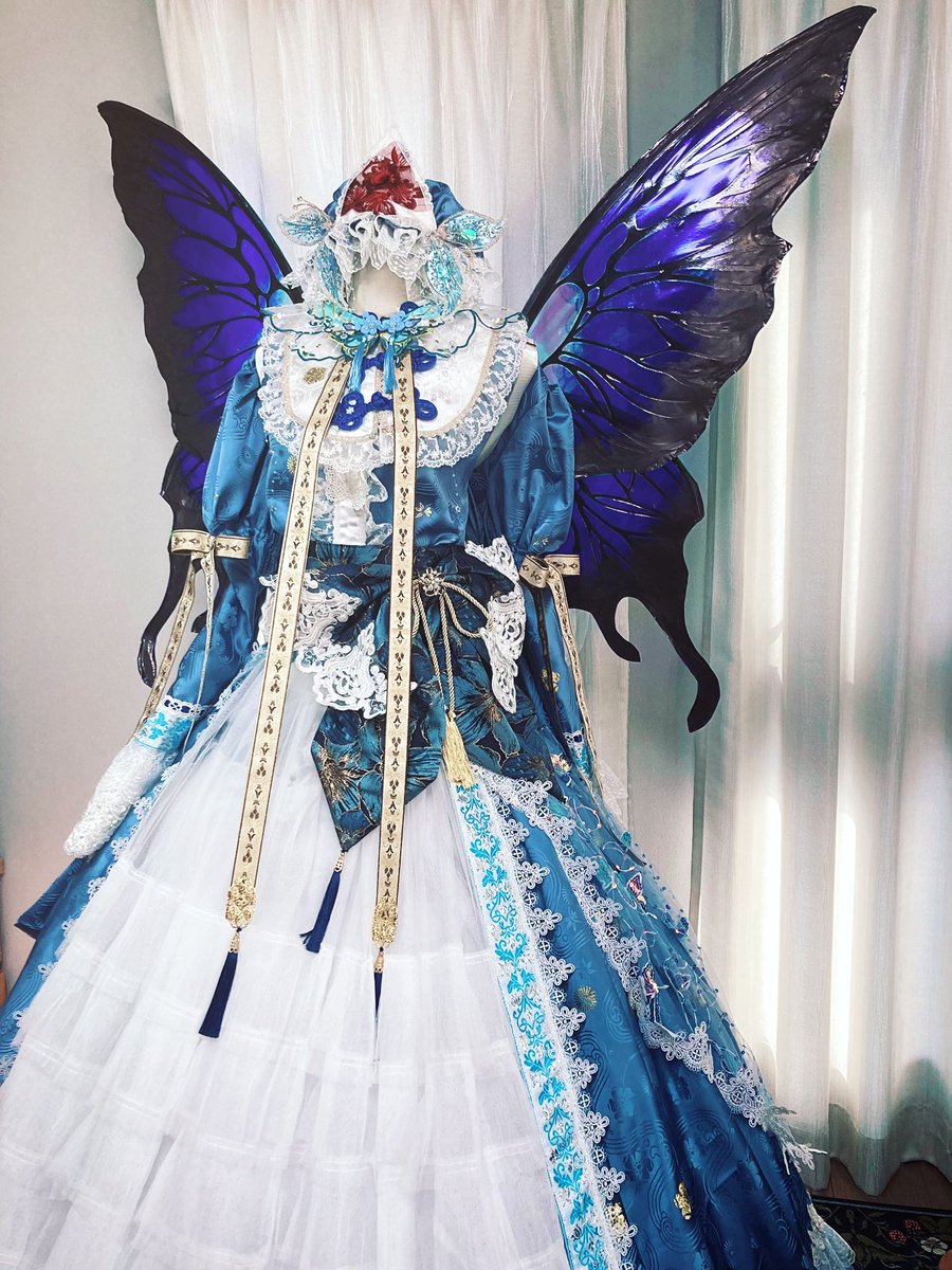 東方Project 西行寺幽々子 アレンジ衣装 完成致しました。 今回良く