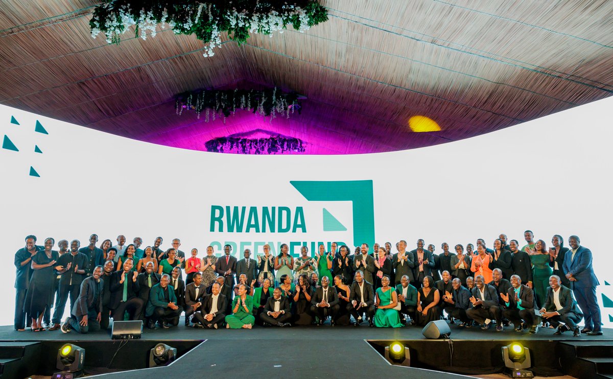 GreenGicumbi's tweet photo. What a night ๐ฟas @GreenFundRw celebrated its #10YearsofGreenImpact, a colorful event that was attended by the Fund's esteemed partners and a range of delegates from different institutions.
As one of the Fund's investments, we say Congratulations! https://t.co/KVxdrRb501